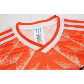 Retro Netherlands 1988 Home Jersey - Image 6