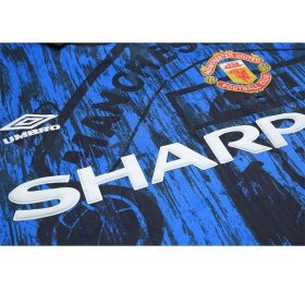 Retro Manchester United 1992/93 Away Long Sleeve Jersey - Image 7