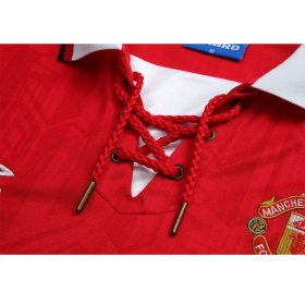 Retro Manchester United 1992/94 Home Champion Long Sleeve Jersey - Image 6