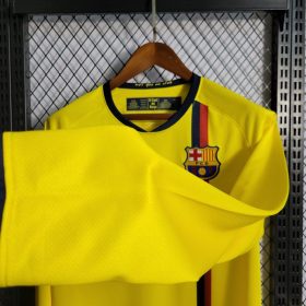 Retro Barcelona 2008/2009 Away Long Sleeve Jersey - Image 3