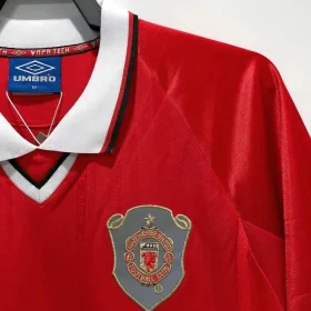 Retro Manchester United 1999 Home Champion League Final Jersey - Image 3