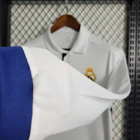 Retro Real Madrid 2016/17 Home Long Sleeve Jersey - Image 11