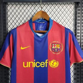 Retro Barcelona 2007/08 Home Jersey - Image 6