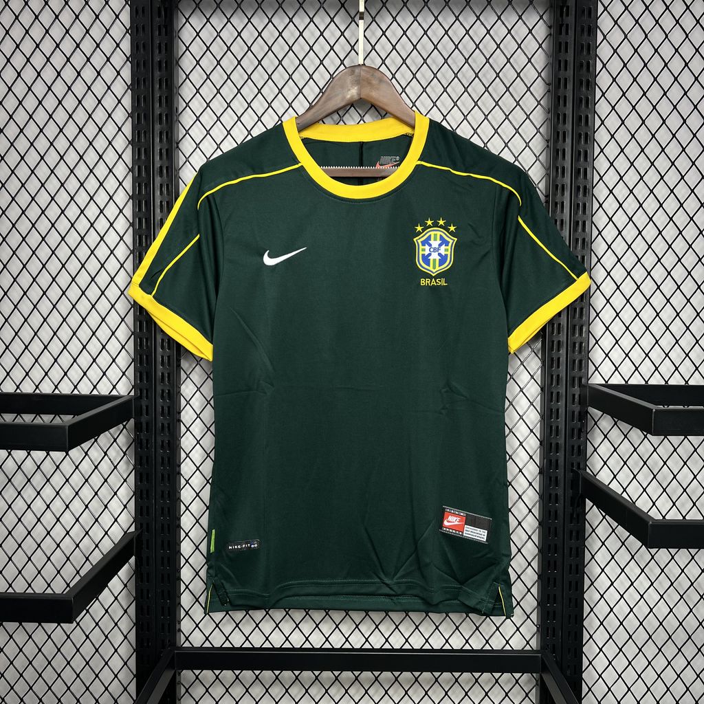 2024061823491811.jpg Retro Brazil 1998 Goalkeeper Jersey - Image 1