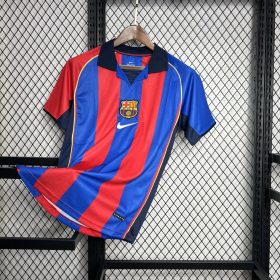 Retro Barcelona 2001/02 Home Jersey - Image 3