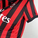 Retro AC Milan 2017/18 Home Jersey - Image 3