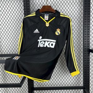 Retro Real Madrid 1998/00 Away Long Sleeve Jersey