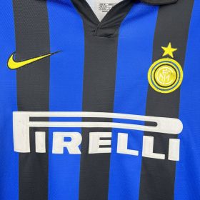 Retro Inter Milan 1998/99 Home Long Sleeve Jersey - Image 6