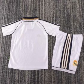 Retro Real Madrid 1998/00 Home Kids Kit - Image 2