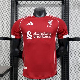 Mens Liverpool 2025/26 Home Jersey Player Version