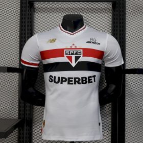 Mens Sao Paulo 2025/26 Home Jersey Player Version