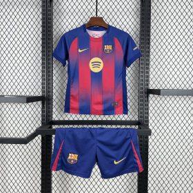 Kids Barcelona 2025/26 Home Kit