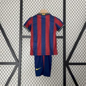 Retro Barcelona 2009/10 Home Kids Kit - Image 2