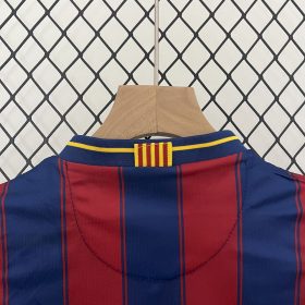 Retro Barcelona 2009/10 Home Kids Kit - Image 6