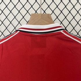 Retro Manchester United 1998/99 Home Kids Kit - Image 6