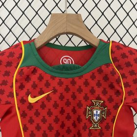 Retro Portugal 2004 home Kids Kit - Image 4