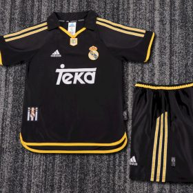 Retro Real Madrid 1998/00 Away Kids Kit