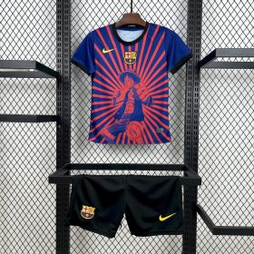 Kids Barcelona 2025/26 ワンピース-モンキー・D・ルフィ Kit