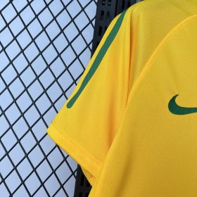 Retro Brazil 2010 Home Jersey - Image 8