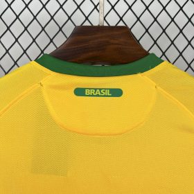 Retro Brazil 2010 Home Jersey - Image 3