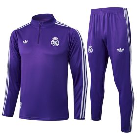 Mens Real Madrid 2025/26 Half-Zip Sweater+Pant 815