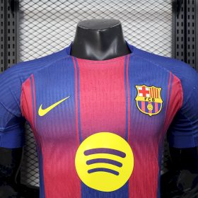 Mens Barcelona 2025/26 Home Jersey Player Version - Image 5
