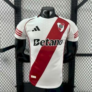 Mens River Plate 2025/26 Home Jersey Player Version