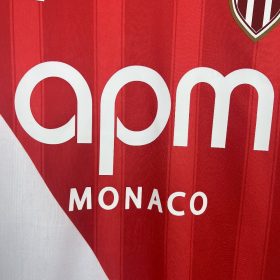 Mens AS Monaco 2025/26 Home Jersey - Image 6