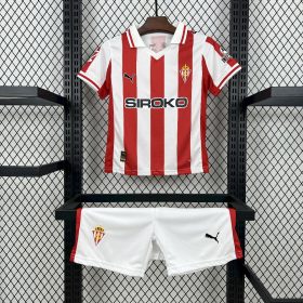 Kids Sporting de Gijon 2025/26 Home Kit