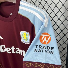 Mens Aston Villa 2025/26 Home Jersey - Image 4