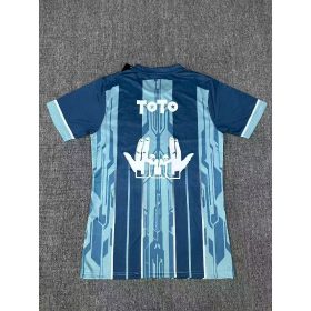 Mens Olympique Marseille 2025/26 Blue Jersey Player Version - Image 2