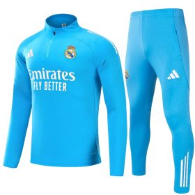 Mens Real Madrid 2025/26 Half-Zip Sweater+Pant 14001