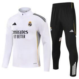 Mens Real Madrid 2025/26 Half-Zip Sweater+Pant 14001