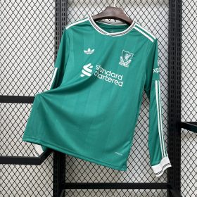 Mens Liverpool 2025/26 Third  Long Sleeve Jersey