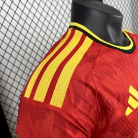 Mens Belgium 2026 World Cup Home Jersey Player Version - Image 7