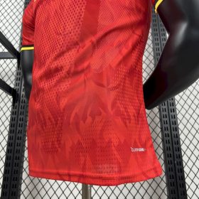 Mens Belgium 2026 World Cup Home Jersey Player Version - Image 5