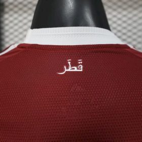 Mens Qatar 2026 Home Jersey Player Version - Image 7