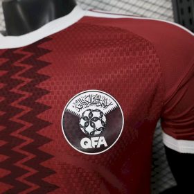 Mens Qatar 2026 Home Jersey Player Version - Image 6