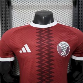 Mens Qatar 2026 Home Jersey Player Version - Image 4