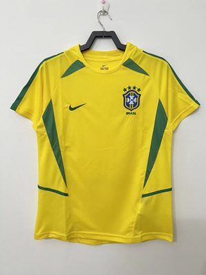 Retro Brazil 2002/2004 Home Jersey