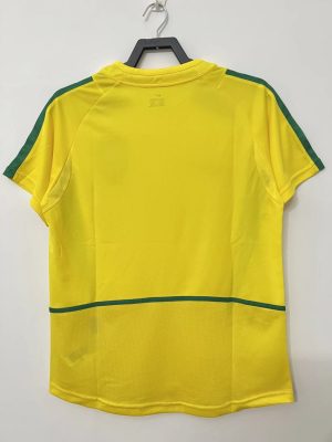 Retro Brazil 2002/2004 Home Jersey - Image 5