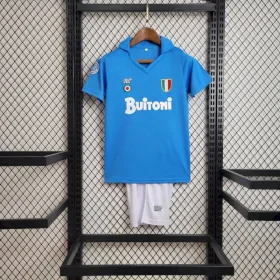 Retro Napoli 1987/88 Home Kids Kit