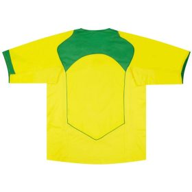 Retro Brazil 2004/2006 Home Jersey - Image 2