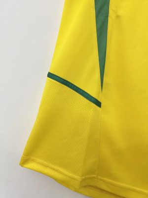 Retro Brazil 2002/2004 Home Jersey - Image 4