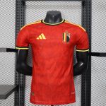 Mens Belgium 2026 World Cup Home Jersey Player Version