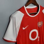 Retro Arsenal 2002/04 Home Jersey - Image 3