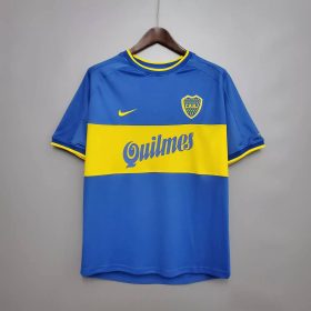 Retro Boca Juniors 2000/01 Home Jersey