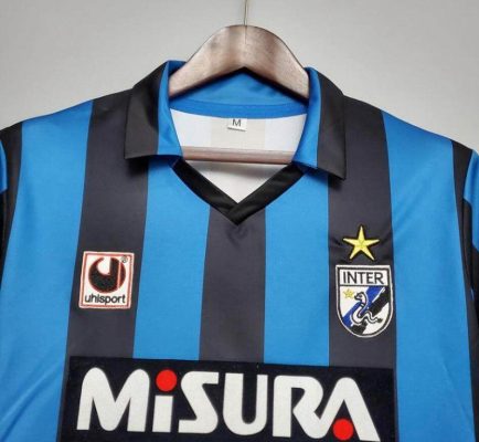 Retro Inter Milan 1988/89 Home Jersey - Image 3