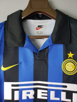 Retro Inter Milan 1998/99 Home Jersey - Image 4