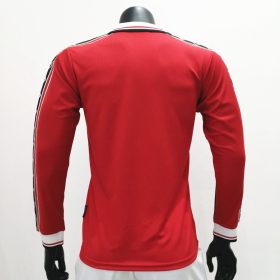 Retro Manchester United 1998/99 Home Long Sleeve Jersey - Image 7